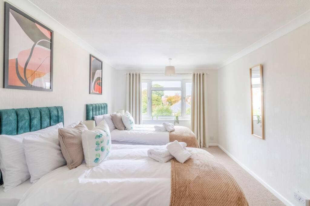 Panoramic Sea View Apartment Sleeps 4-Free Parking بورنماوث المظهر الخارجي الصورة